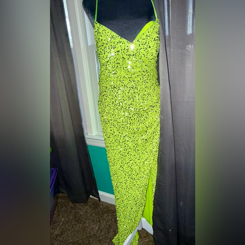 NWT Neon Sequin dress - Picture 13 of 15